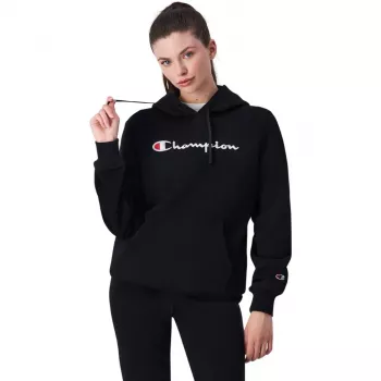 Champion Hooded Women's Sweatshirt Black 117529 KK001 S