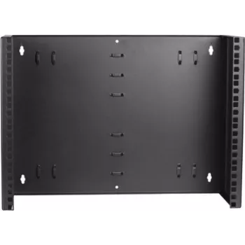 Cadre rack mural fixe DSIT 8U 19 pouces, profondeur 180 mm, noir (DS-WMB8-S)