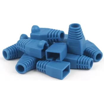 Protection de connecteur RJ45 DSIT DANICOM bleue - 10 pièces (DC-RJ45-BOOT-BLUE-10PCE)