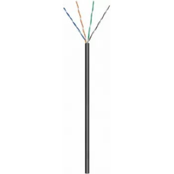 Câble réseau extérieur DSIT CAT6 U/UTP 50 m noir CCA (DC-OUT-UTP6CCA-50S)