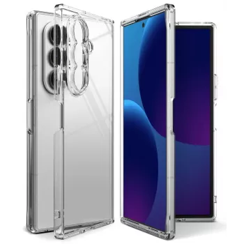 Coque Ringke Fusion pour Samsung Galaxy Z Fold 8 Ultra, transparente