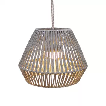 New Garden Conta lampe suspendue rechargeable, Taupe Grey