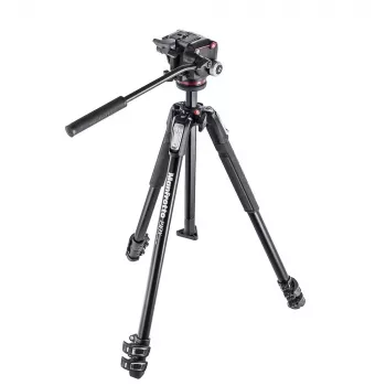 Trépied Manfrotto MK190X3-2W en aluminium avec tête fluide XPRO