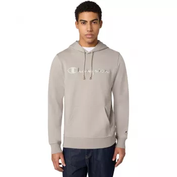 Sweat à capuche Champion homme beige 220782 ES035 XL