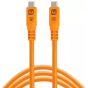 Tether Tools TetherPro USB-C Optima 10G droit orange 3 m