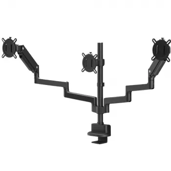 Bras support triple pour moniteur One For All DM4310 pour écrans 13-35 pouces, 10kg par bras, noir