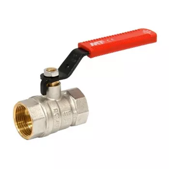 Robinet d'arrêt d'eau 40922050 vanne à boisseau sphérique 2 pouces à filetage femelle passage intégral avec longue poignée à levier