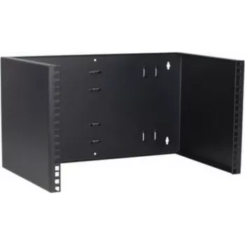 Cadre fixe mural DSIT 6U 19 pouces, profondeur 300 mm, noir (DS-WMB6-M)