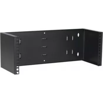Cadre rack mural fixe DSIT 4U 19 pouces, profondeur 180 mm, noir (DS-WMB4-S)