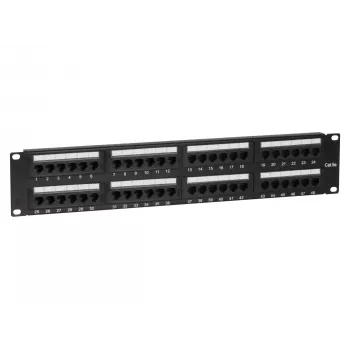Panneau de brassage réseau DS-IT CAT 5e UTP, 19 pouces, 48 ports (DS-Patch5-48UTP)
