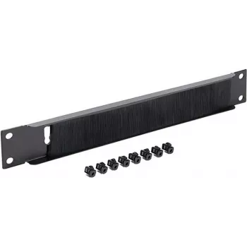 Gestion de câbles DS-IT 10 pouces avec bandeau à brosse - 1U (DS10-BCM)