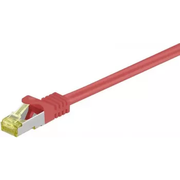 Câble réseau DSIT Cat.7 S/FTP RJ45, PiMF, rouge, 0,5 m (DC-75-005)