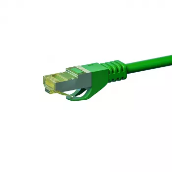 Câble patch réseau DSIT Cat.7 S/FTP, RJ45, 10 m, vert