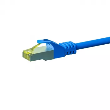 Câble réseau DSIT Cat.7 S/FTP PiMF RJ45, 15 m, bleu