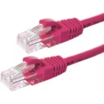 Câble réseau DSIT CAT6 U/UTP 2 m rose 100 % cuivre (DC-69-020)