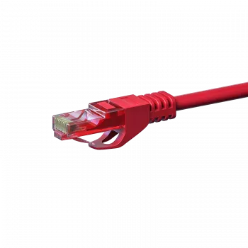 Câble réseau DSIT CAT6 100 % cuivre - U/UTP - 15 mètres - rouge (DC-65-150)