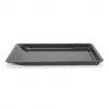 Plaque de cuisson basse PATISSE PREMIUM 42 x 29 cm antiadhésive en acier au carbone rectangulaire anthracite