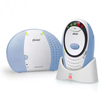 Babyphone DECT Alecto avec Full ECO Mode, sans caméra, bleu