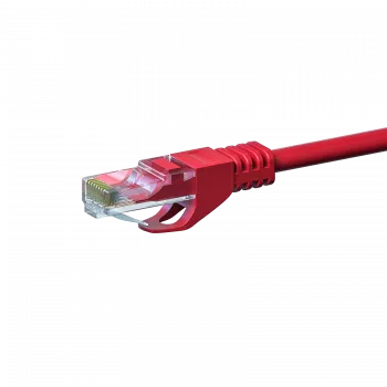 Câble réseau DSIT CAT 6 U/UTP 10 m rouge CCA (DC-C65-100)