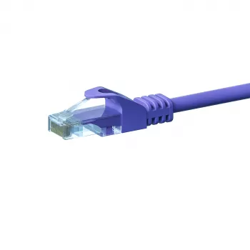 Câble réseau DSIT CAT5e U/UTP, 50 m, violet, 100 % cuivre (DC-58-500)