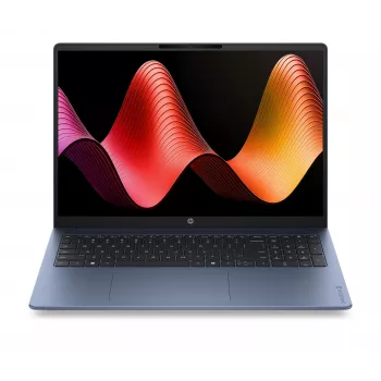 Ordinateur portable HP OmniBook 3 16 pouces 2K OLED - AMD Ryzen 7 250, 16 Go RAM, 512 Go SSD, sans système d'exploitation, Navy Blue