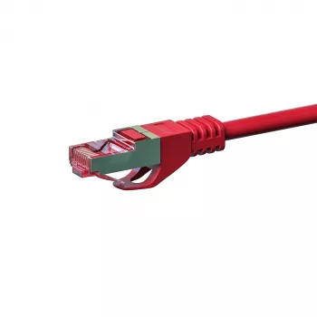 DSIT CAT 6 Câble réseau LSOH - S/FTP - 15 mètres - rouge (DC-S65-150)