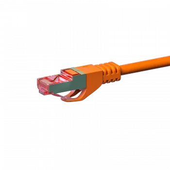 DSIT CAT 6 S/FTP LSOH Câble réseau patch, 15 m, orange