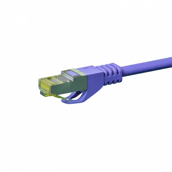 DSIT RJ45 Câble réseau S/FTP PiMF avec câble CAT 7 violet - Câble - Réseau