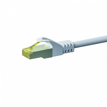 DSIT RJ45 Câble réseau S/FTP PiMF avec câble CAT 7, 50 m, blanc (DC-72-500)