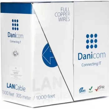 DSIT DANICOM CAT5E FTP 305m câble réseau PVC flexible (Fca)