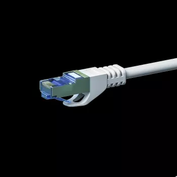 DSIT CAT 6a Câble réseau LSOH - S/FTP - 3 mètres - blanc (DC-6A2-030)