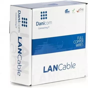 DSIT DANICOM CAT5E FTP 50 m PVC flexible Câble réseau (Fca)