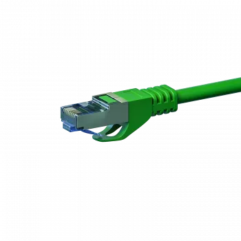 Câble réseau DSIT Cat 6a S/FTP LSOH 10 m vert