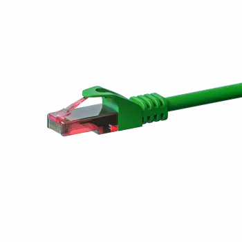 Câble patch réseau DSIT CAT6 U/UTP, 0,25 m, vert, 100 % cuivre