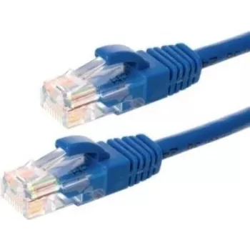 Câble réseau DSIT CAT6, U/UTP, 0,25 m, bleu, 100 % cuivre (DC-64-002)