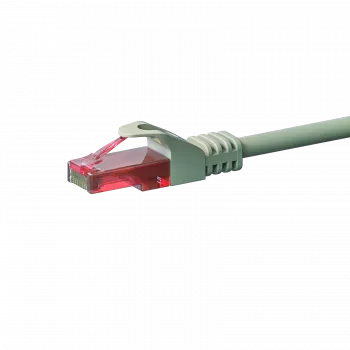 Câble patch réseau DSIT CAT6 U/UTP 2 m gris 100 % cuivre (DC-61-020)