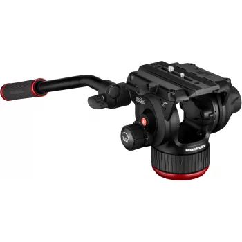 Tête de trépied Manfrotto MVH504XAH 504X, aluminium, noir