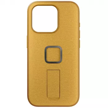 Coque Peak Design Mobile Everyday avec dragonne pour Apple iPhone 15, sun (M-LC-BK-SN-2)