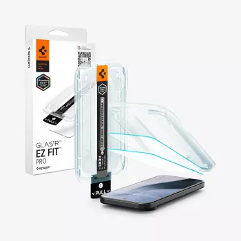 Protection d'objectif photo Spigen Glas.tR EZ Fit Pro AC lot de 2 pour Google Pixel 11 Pro XL - transparent