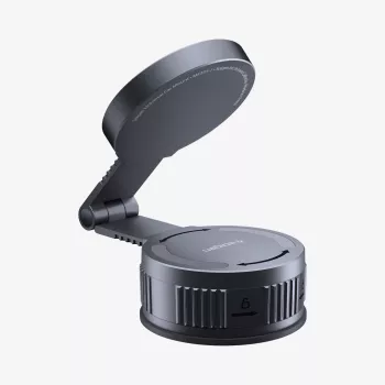 Support de voiture magnétique MagSafe SPIGEN MFT35-1 OneTap Pro pour tableau de bord, pare-brise et écran, noir