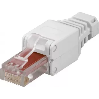 Connecteur réseau DSIT DANICOM UTP CAT6a RJ45 sans outil pour câbles UTP souples et rigides (DC-RJ45-UTP6A-TL)