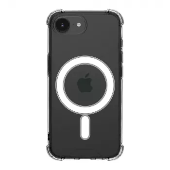 Coque arrière Tactical MagForce Plyo iPhone 16e/17e transparente