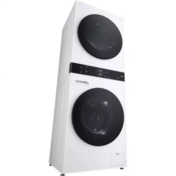 LG WashTower WT1210WWF WiFi-Enabled 12kg Washer Dryer with Heat Pump, White