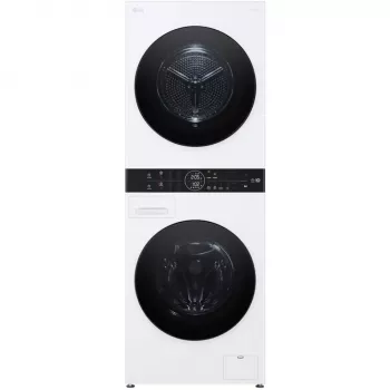 LG WashTower WT1210WWF WiFi-Enabled 12kg Washer Dryer with Heat Pump, White