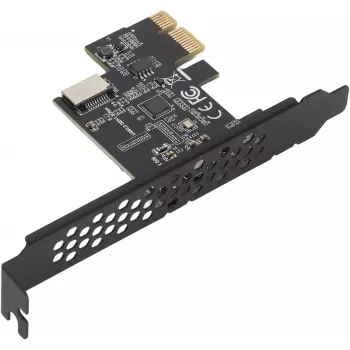 Carte GEMBIRD UPC-U3 PCI Express USB 3.2 Gen 1, 2x Type-A, alimentation SATA, chipset ASMedia