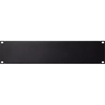 Panneau cache rack DS-IT 19 inch 2U acier noir (DS-Blind2)