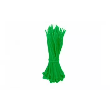 DSIT serre-câbles 140 mm - verts - lot de 100 (kb_140mm_groen)