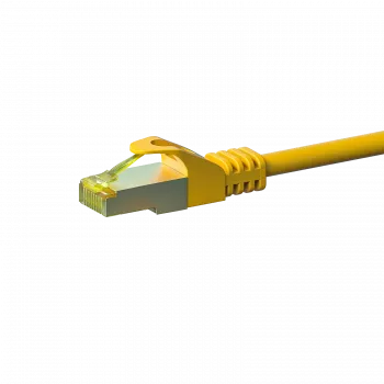 DSIT câble réseau Cat.7 S/FTP RJ45 mâle vers RJ45 mâle, 5 m, jaune