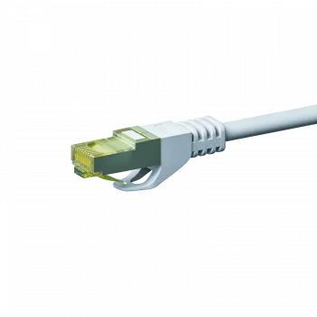 Câble réseau DSIT Cat.7 S/FTP PiMF RJ45, 7,5 m, blanc