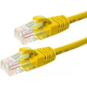 Câble réseau DSIT CAT6 U/UTP, 3 m, jaune, 100 % cuivre (DC-67-030)